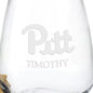 Pitt Stemless Wine Glasses Shot #3