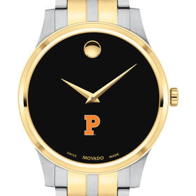 Princeton Men&#39;s Movado Collection Two-Tone Watch with Black Dial Shot #1