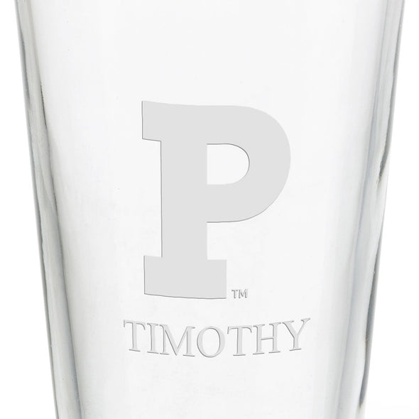 Princeton University 16 oz Pint Glass Shot #3