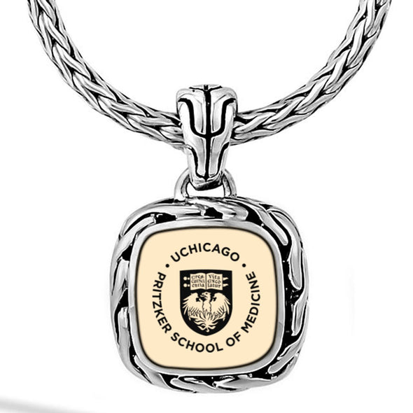 Pritzker School of Medicine Classic Chain Necklace by John Hardy with 18K Gold Shot #3