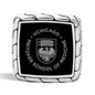 Pritzker School of Medicine Cufflinks by John Hardy with Black Onyx Shot #2