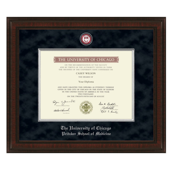 Pritzker School of Medicine Diploma Frame - Excelsior Shot #1