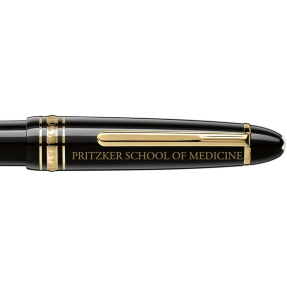 Pritzker School of Medicine Montblanc Meisterstück LeGrand Ballpoint Pen in Gold Shot #2