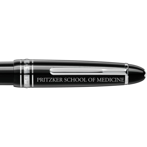 Pritzker School of Medicine Montblanc Meisterstück LeGrand Ballpoint Pen in Platinum Shot #2