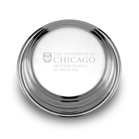 Pritzker School of Medicine Pewter Paperweight Shot #1