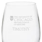 Pritzker School of Medicine Red Wine Glasses - Set of 2 Shot #3