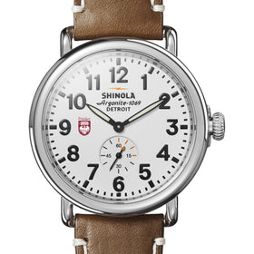 Pritzker School of Medicine Shinola Watch, The Runwell 41 mm White Dial Shot #1