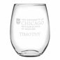 Pritzker School of Medicine Stemless Wine Glasses Made in the USA - Set of 2 Shot #1