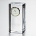 Pritzker School of Medicine Tall Glass Desk Clock by Simon Pearce