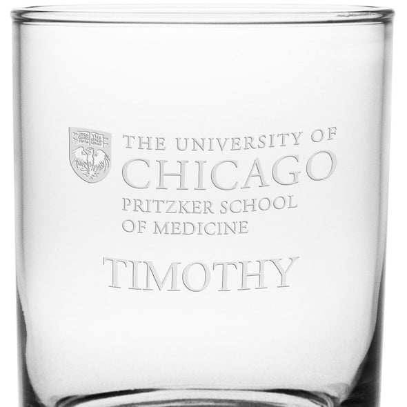 Pritzker School of Medicine Tumbler Glasses - Made in USA Shot #3