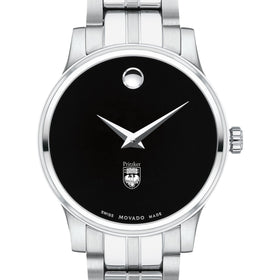 Pritzker School of Medicine Women&#39;s Movado Stainless Steel Watch with Black Dial Shot #1