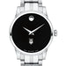 Pritzker School of Medicine Women's Movado Stainless Steel Watch with Black Dial