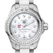 Pritzker School of Medicine Women's TAG Heuer Steel Aquaracer with Diamond Dial & Bezel