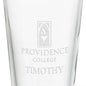 Providence College 16 oz Pint Glass Shot #3