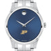 Purdue Men's Movado Collection Stainless Steel Watch with Blue Dial