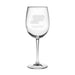 Purdue University Red Wine Glasses - Made in the USA