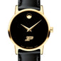 Purdue Women's Movado Gold Museum Classic Leather Shot #1