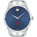 Richmond Men's Movado Collection Stainless Steel Watch with Blue Dial