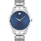 Richmond Men's Movado Collection Stainless Steel Watch with Blue Dial Shot #2