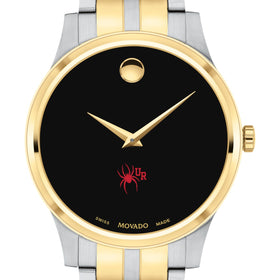 Richmond Men&#39;s Movado Collection Two-Tone Watch with Black Dial Shot #1