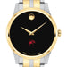 Richmond Men's Movado Collection Two-Tone Watch with Black Dial