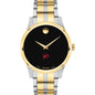 Richmond Men's Movado Collection Two-Tone Watch with Black Dial Shot #2