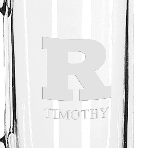 Rutgers 25 oz Beer Mug Shot #3