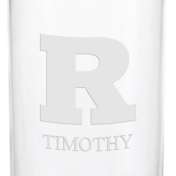 Rutgers Iced Beverage Glass Shot #3