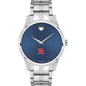 Rutgers Men's Movado Collection Stainless Steel Watch with Blue Dial Shot #2