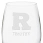 Rutgers Red Wine Glasses Shot #3