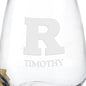 Rutgers Stemless Wine Glasses Shot #3