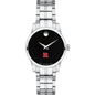 Rutgers Women's Movado Stainless Steel Watch with Black Dial Shot #2