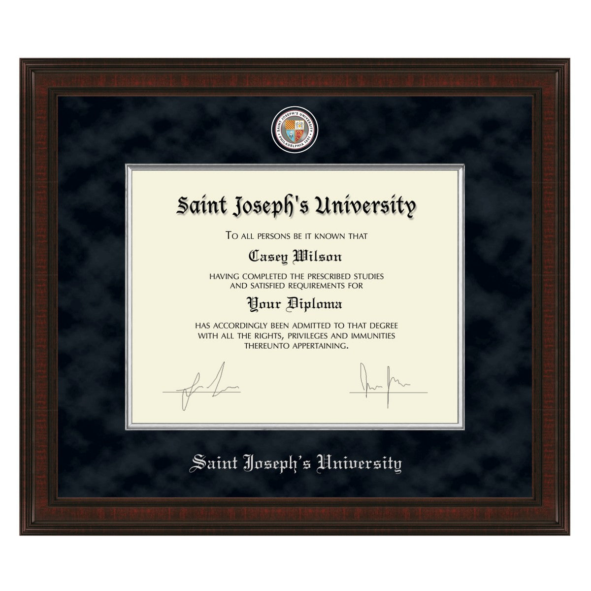 Saint Joseph's Diploma Frame - Excelsior - Graduation Gift Selection ...