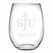 Saint Joseph's Stemless Wine Glasses Made in the USA