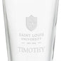 Saint Louis University 16 oz Pint Glass Shot #3