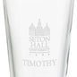 Seton Hall University 16 oz Pint Glass Shot #3