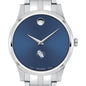 SFASU Men's Movado Collection Stainless Steel Watch with Blue Dial Shot #1