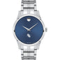 SFASU Men's Movado Collection Stainless Steel Watch with Blue Dial Shot #2