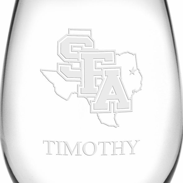 SFASU Stemless Wine Glasses Made in the USA Shot #3