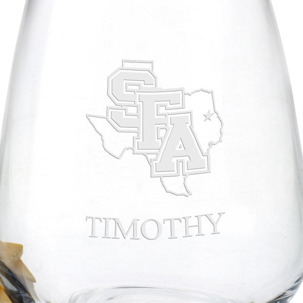 SFASU Stemless Wine Glasses Shot #3