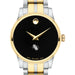 SFASU Women's Movado Collection Two-Tone Watch with Black Dial