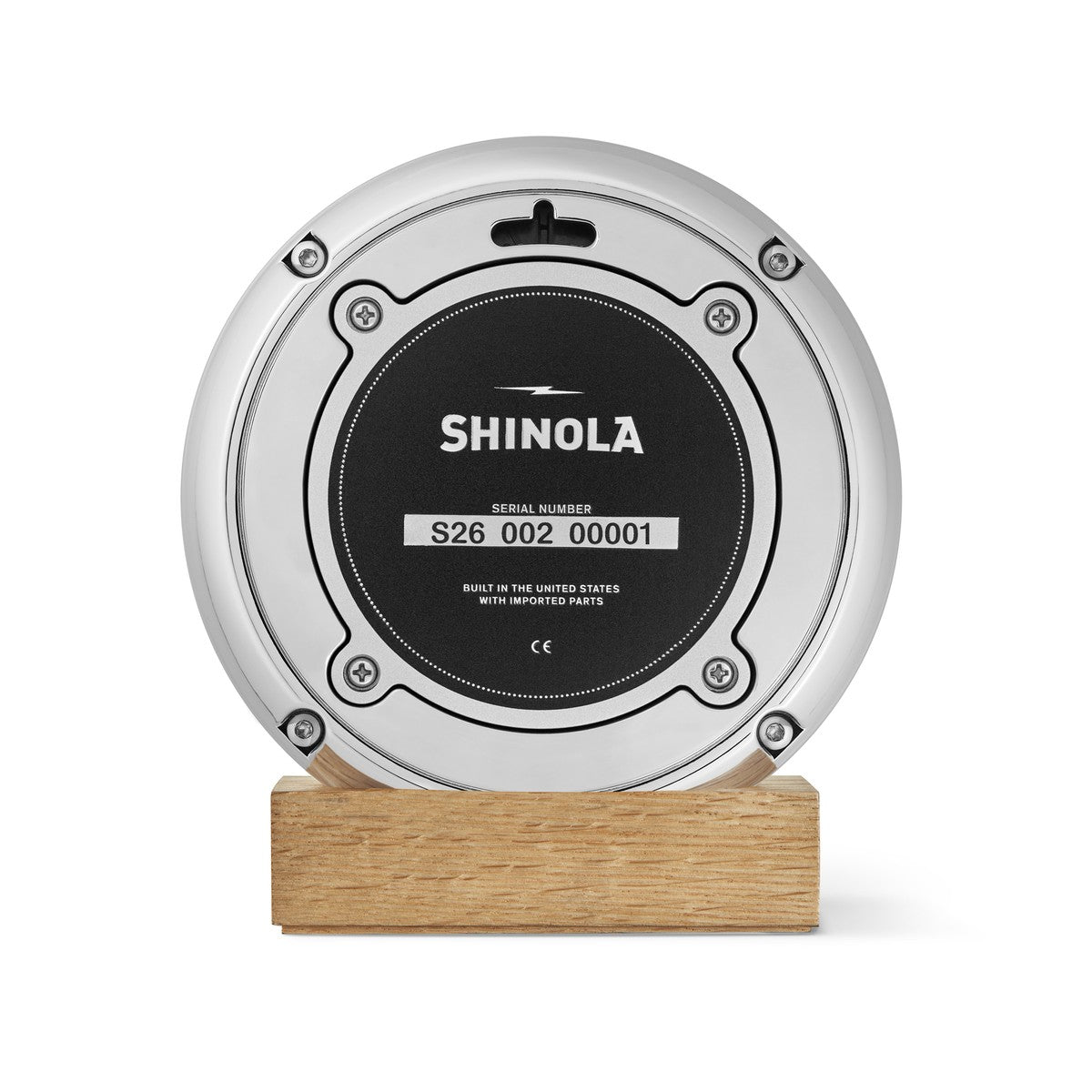 Shinola runwell hotsell desk clock