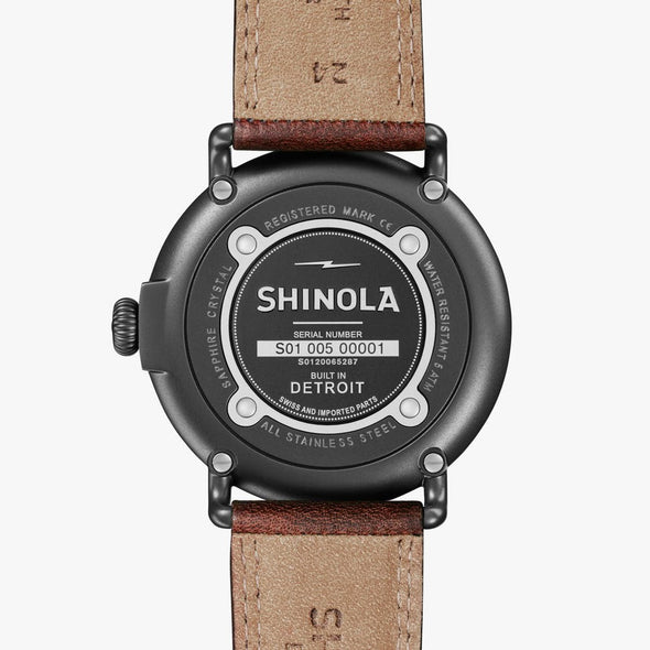 Shinola RUNWELL 47mm Blue Back