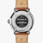 Shinola RUNWELL 47mm Tan Back