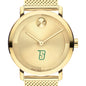 Siena College Men's Movado BOLD Gold with Mesh Bracelet Shot #1