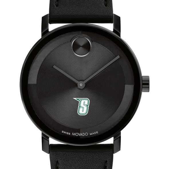 Siena College Men&#39;s Movado BOLD with Black Leather Strap Shot #1