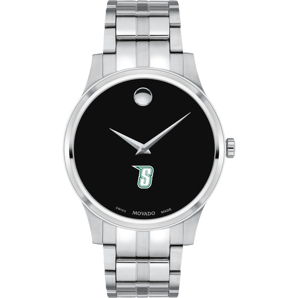 Siena Men&#39;s Movado Collection Stainless Steel Watch with Black Dial Shot #2