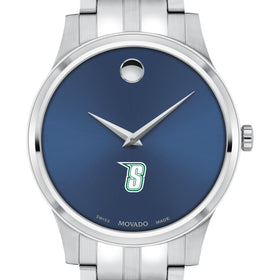 Siena Men&#39;s Movado Collection Stainless Steel Watch with Blue Dial Shot #1