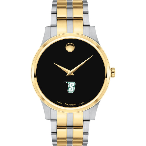 Siena Men&#39;s Movado Collection Two-Tone Watch with Black Dial Shot #2