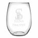 Siena Stemless Wine Glasses Made in the USA